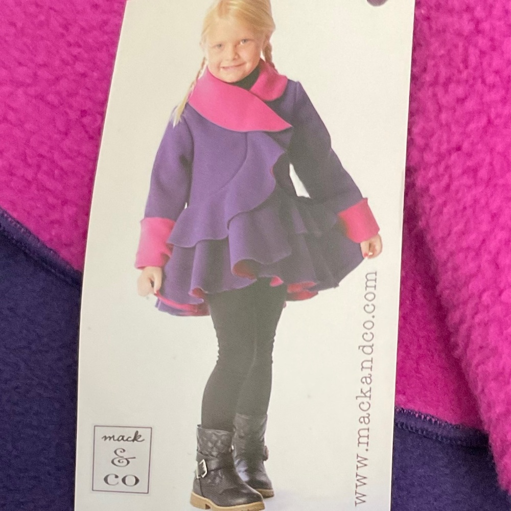 New, Mack&Co, Size 5 Girls, Fleece Jacket